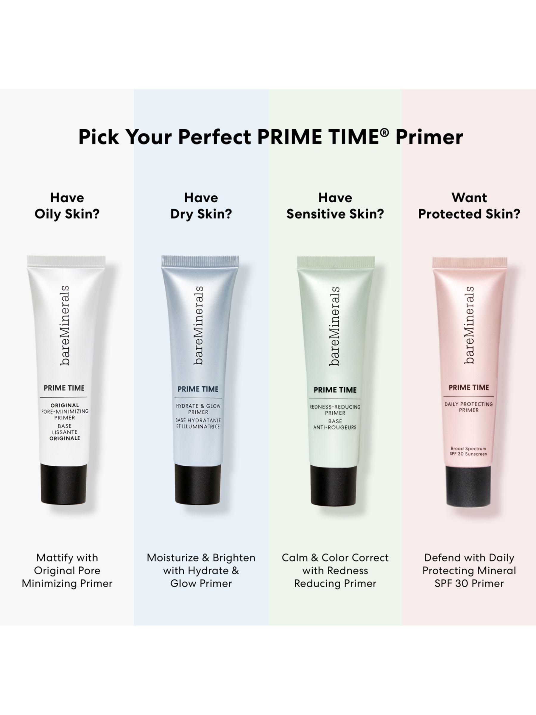 bareMinerals PRIME TIME Original Pore-Minimising Primer, 30ml 6