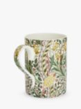 Morris & Co. Spode Daffodil Bone China Mug, 340ml, Green/Multi