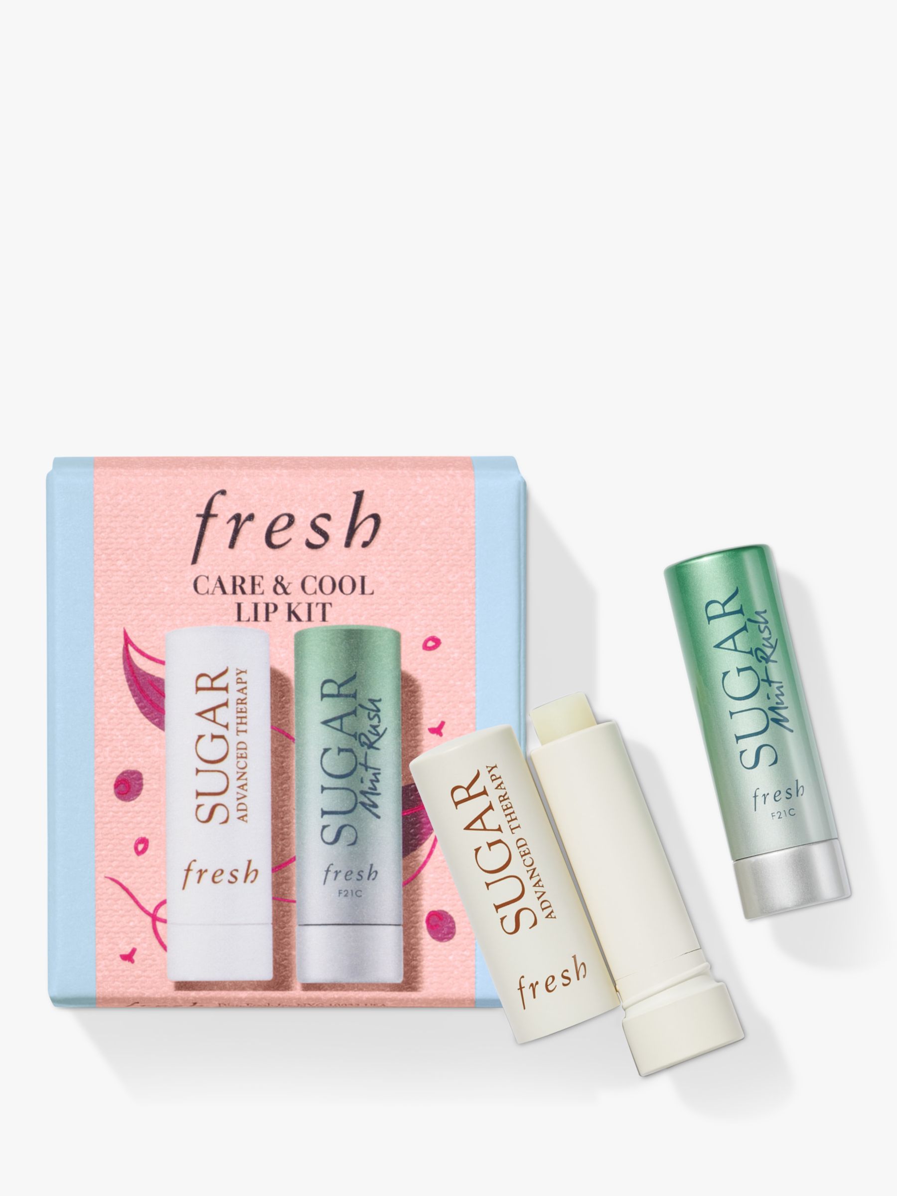 Fresh Care & Cool Lip Kit Skincare Gift Set