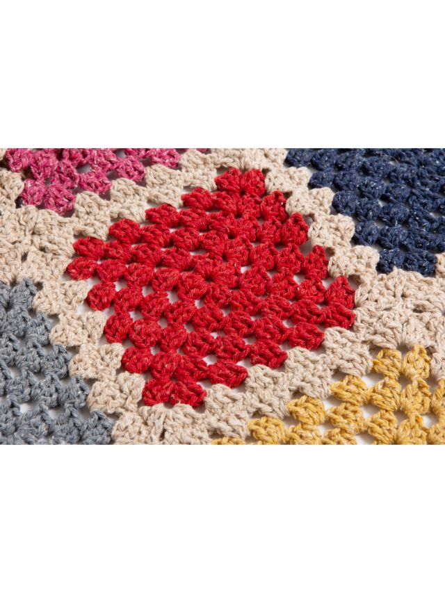 Catalonia Granny Squares Blanket Crochet Kit– Wool Couture