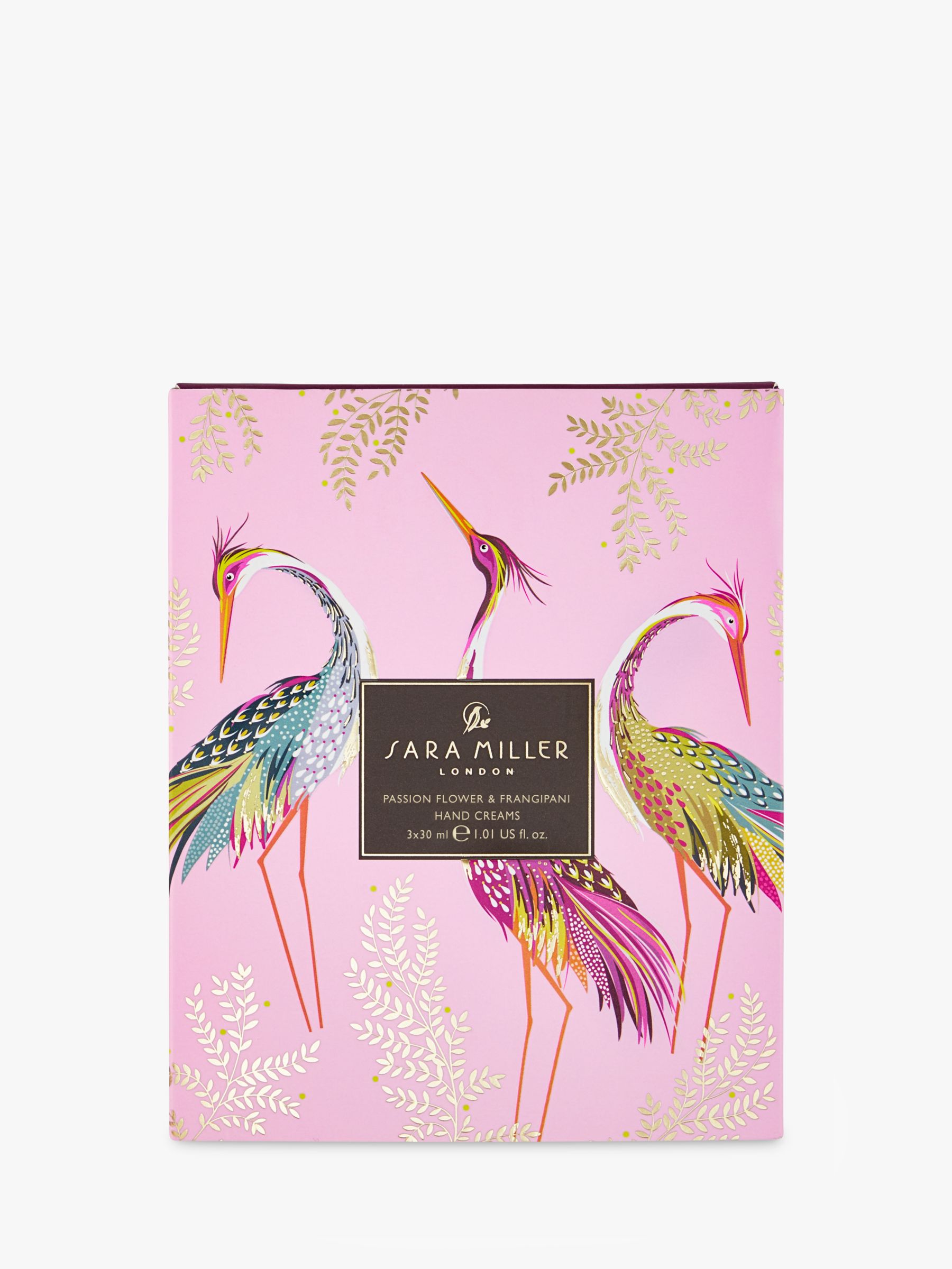 Sara Miller Passion Flower & Frangipani Hand Cream Gift Set 1