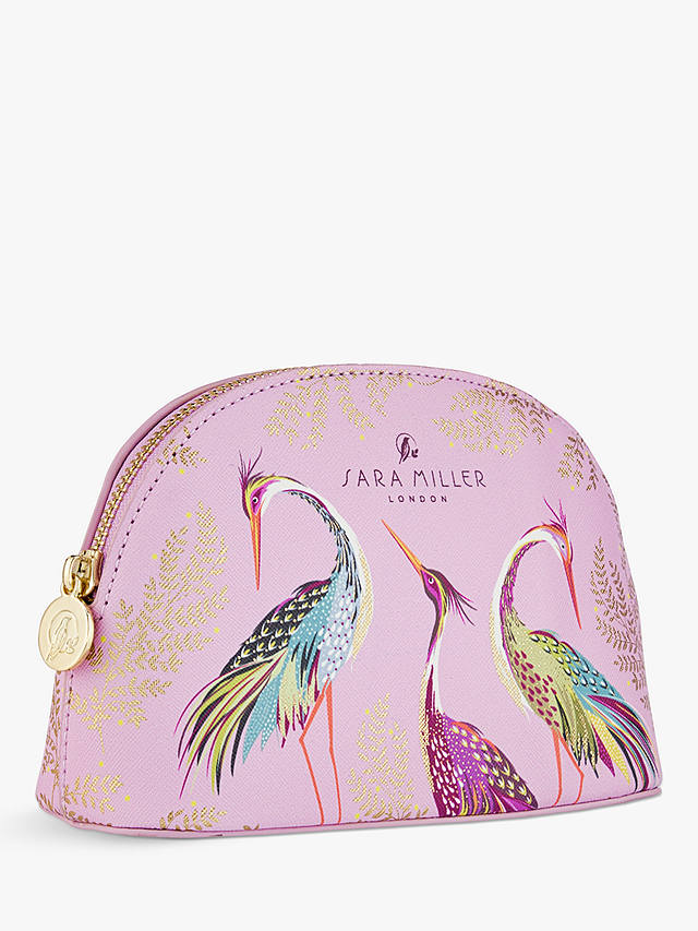 Sara Miller London Haveli Garden Cosmetic Bag, Pink/Multi 2