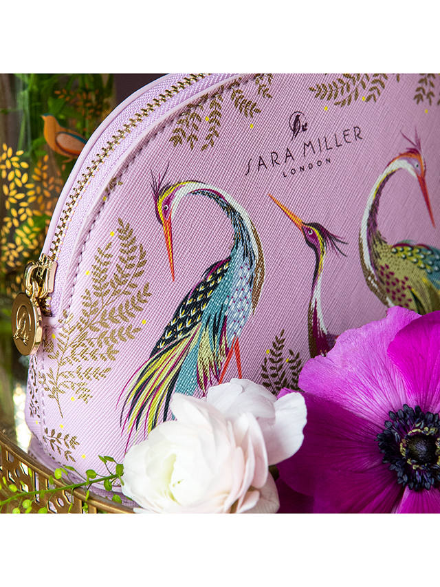 Sara Miller London Haveli Garden Cosmetic Bag, Pink/Multi 3