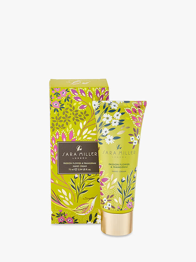 Sara Miller Passion Flower & Frangipani Hand Cream, 75ml 1