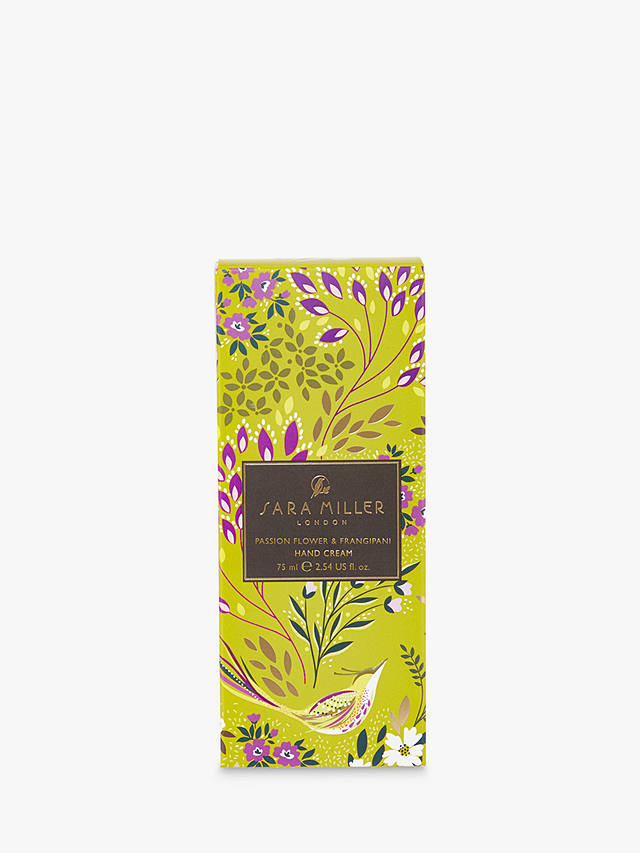 Sara Miller Passion Flower & Frangipani Hand Cream, 75ml 2