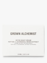 Grown Alchemist Night Partners Extract, Cream: Peptide-3, John Lewis & Detox Reishi 40ml at Echinacea