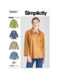 Simplicity Misses' and Women's Pullover Top Sewing Pattern, S9681