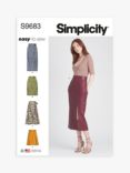 Simplicity Misses' Skirts Sewing Pattern, S9683