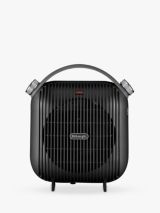 De'Longhi Capsule Hobby HFS30C24.DG Fan Heater, Black