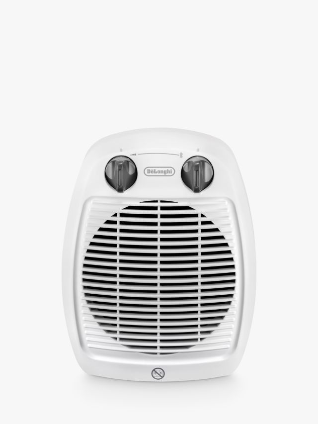 De Longhi HVA3220 Upright Fan Heater White