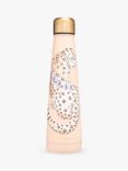 Yvonne Ellen Leopard Stainless Steel Drinks Bottle, 400ml, Pink/Multi