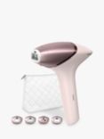 Philips Lumea BRI958/00 9000 Series IPL Hair Removal Device with SenseIQ Technology, 4 Attachments for Body, Face, Bikini & Underarms, White