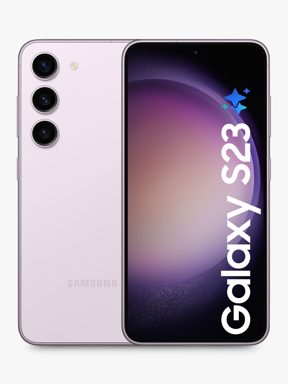 LV Stars Samsung Galaxy S23 Clear Case