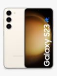 Samsung Galaxy S23 Smartphone, 8GB RAM, 6.1", 5G, SIM Free, 128GB, Cream