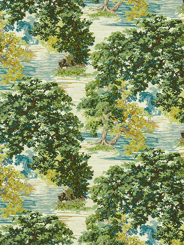 Sanderson Ancient Canopy Furnishing Fabric, Sap Green