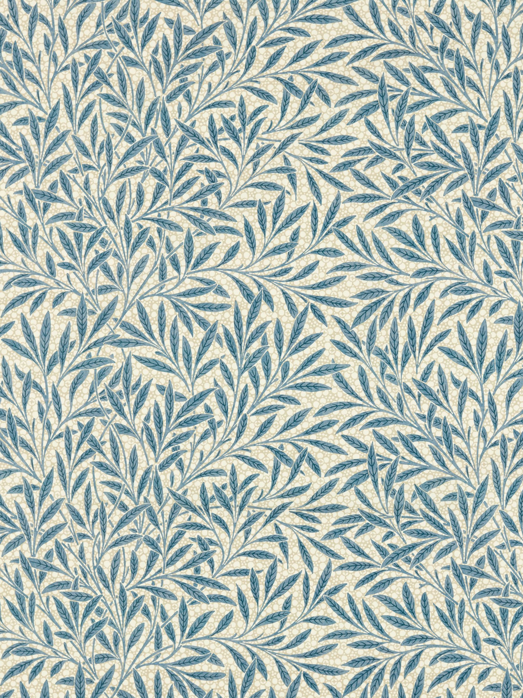 Morris & Co. Emery's Willow Furnishing Fabric, Woad Blue