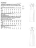 Vogue Misses' Occasion Dress Sewing Pattern, V1692F5