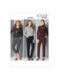 Vogue Misses' Tapered Trousers Sewing Pattern, V9155