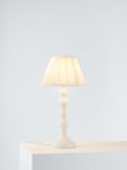 John Lewis Carlita Tall Table Lamp, Distressed Ivory