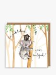 Louise Mulgrew Designs Koala Graduation Card