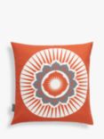 Mini Moderns Darjeeling Cushion, Harvest Orange