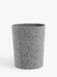 John Lewis ANYDAY Felt Bin, Grey