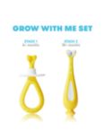 Frida Grow-With-Me Oral Care Training Toothbrush Set, Multi