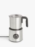 John Lewis Milk Frother, Black/Silver