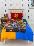 LEGO Harry Potter Reversible Duvet Cover and Pillowcase Set, Single Set