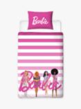 Barbie Easy Care Reversible Duvet Cover and Pillowcase Set, Single Set