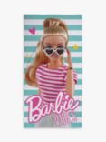 Barbie Vibes Beach Towel, Pink/Multi