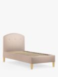 John Lewis Grace Child Compliant Upholstered Bed Frame, Pink