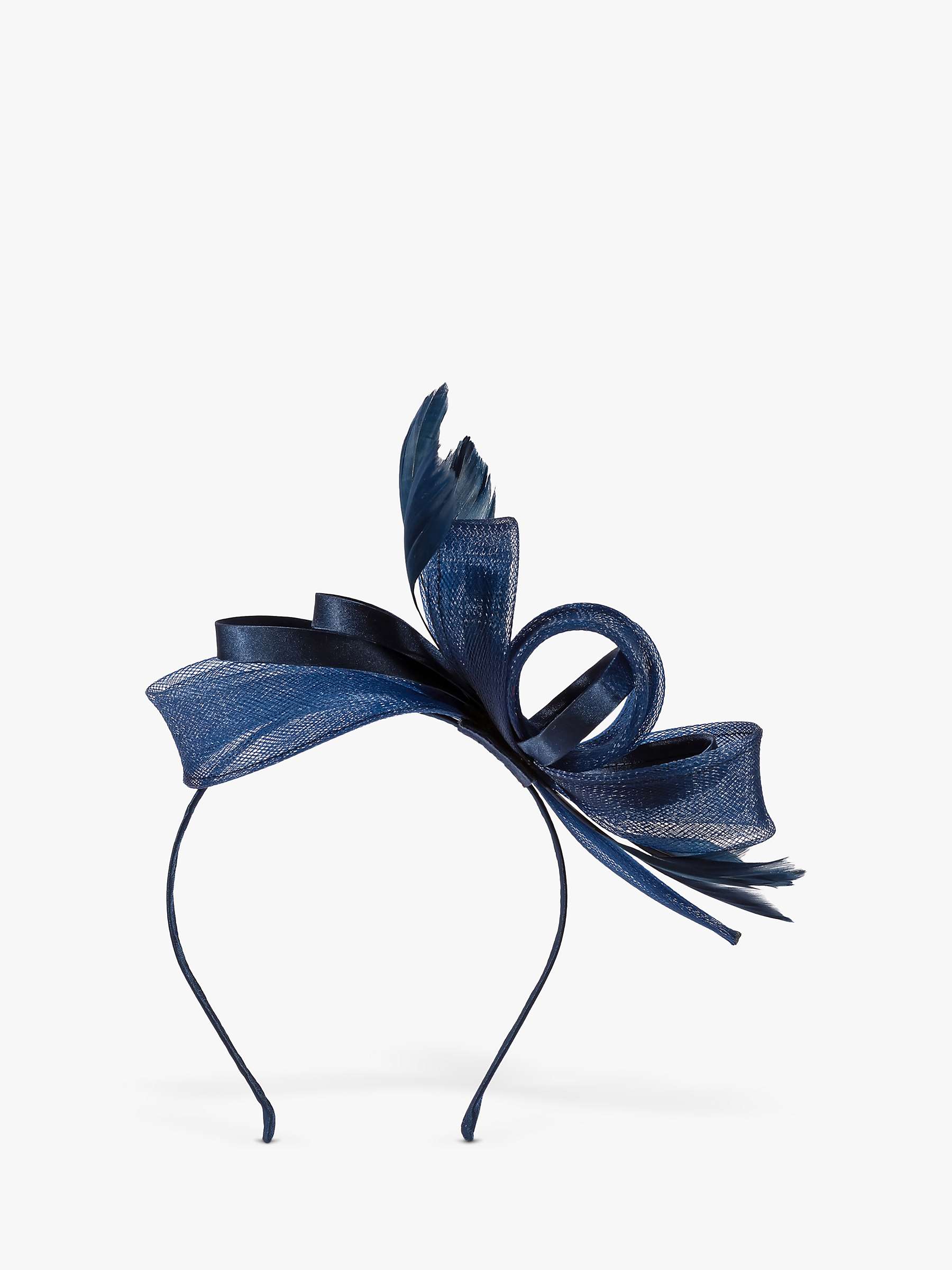 Buy Jon Richard Medium Feather Bow Fascinator Online at johnlewis.com