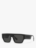 Burberry BE4389U Men's Micah Square Sunglasses, Black