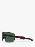 Prada Linea Rossa PS 54YS Men's Irregular Sunglasses, Black