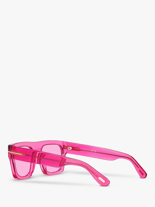TOM FORD TR001029 Women's Rectangular Sunglasses, Pink
