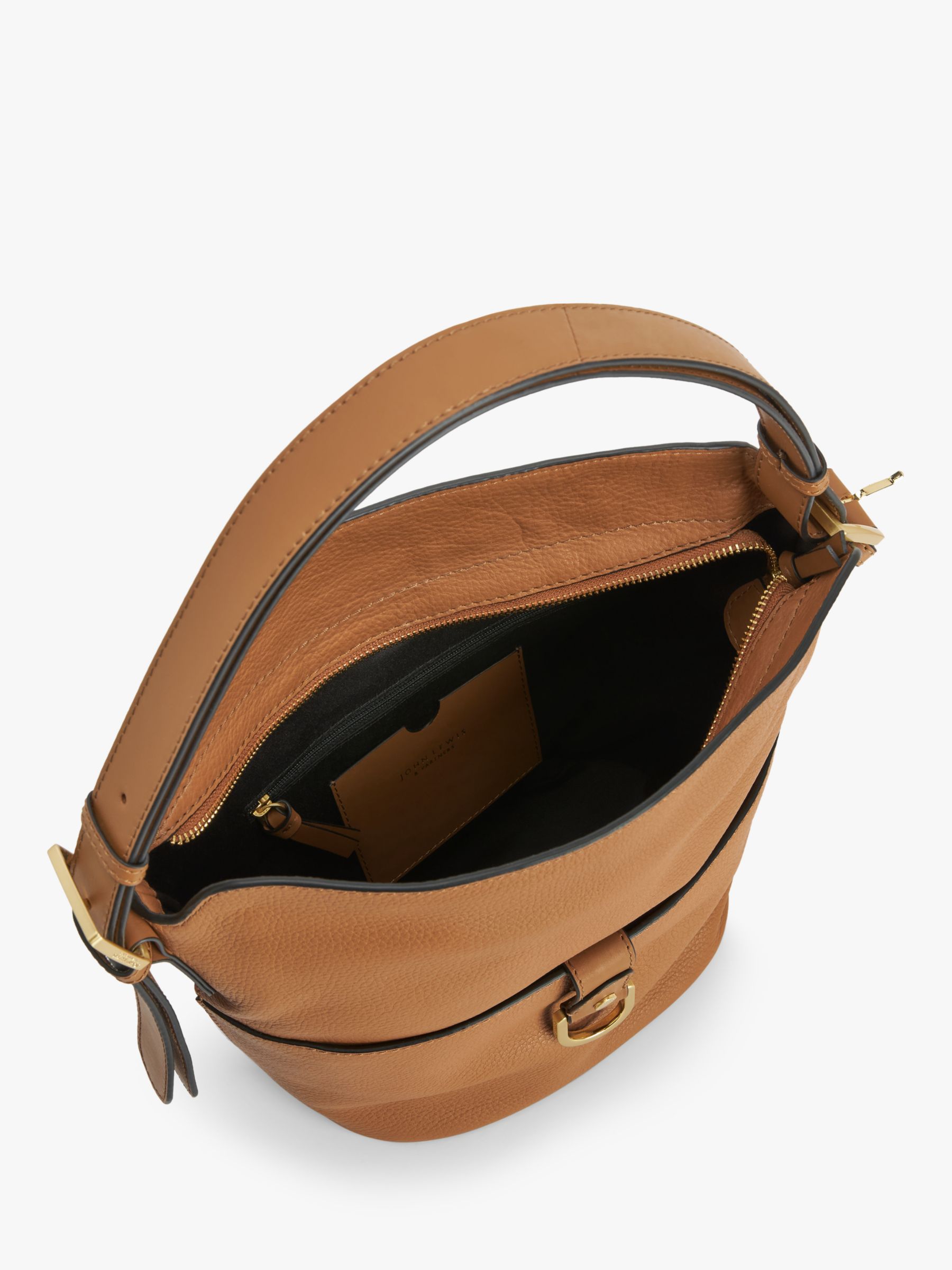 Buy John Lewis Leather Adjustable Shoulder Bag Online at johnlewis.com
