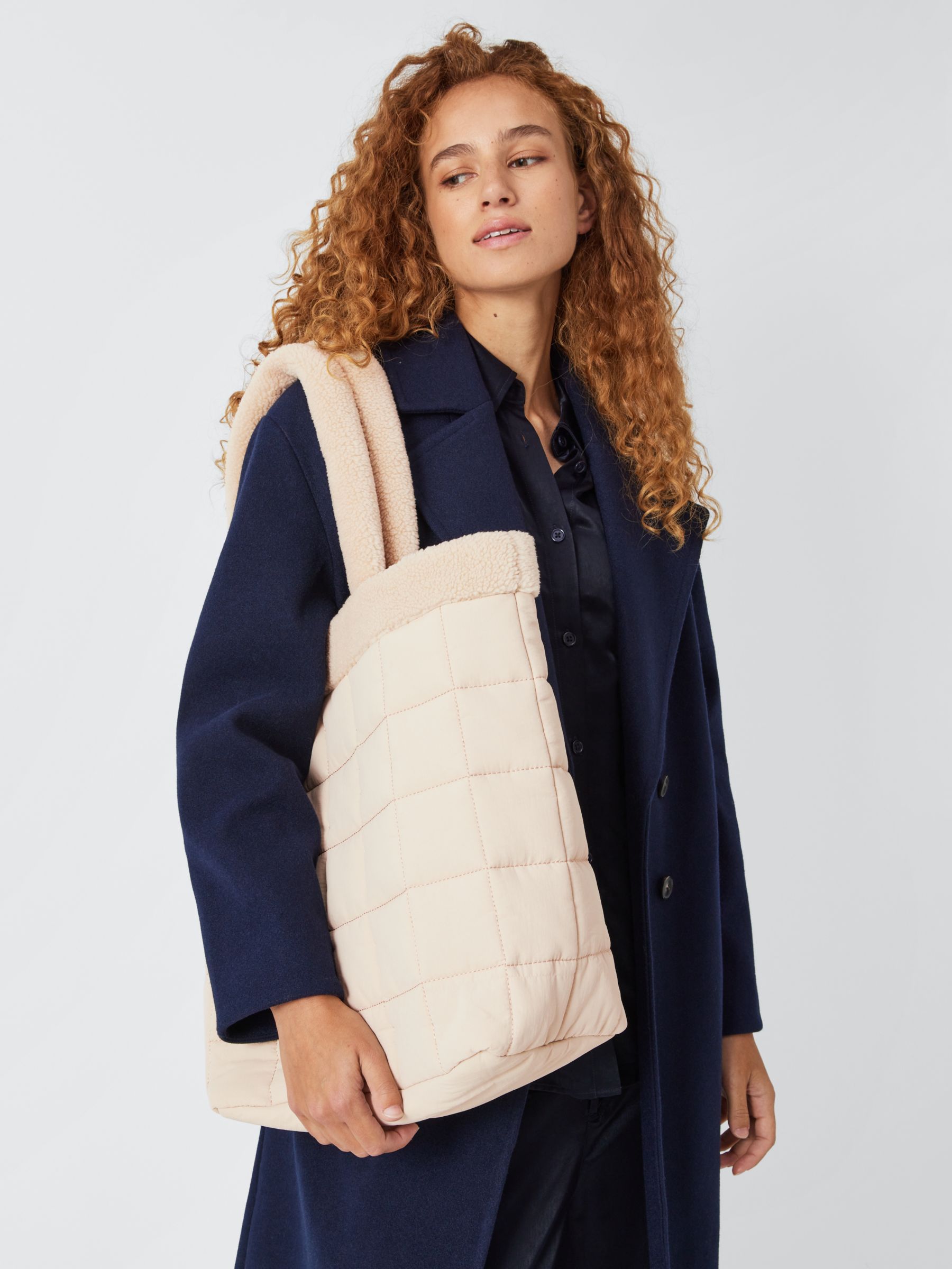 The Quilted Handbag - Off White