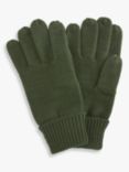 John Lewis ANYDAY Knitted Gloves, Grape Leaf