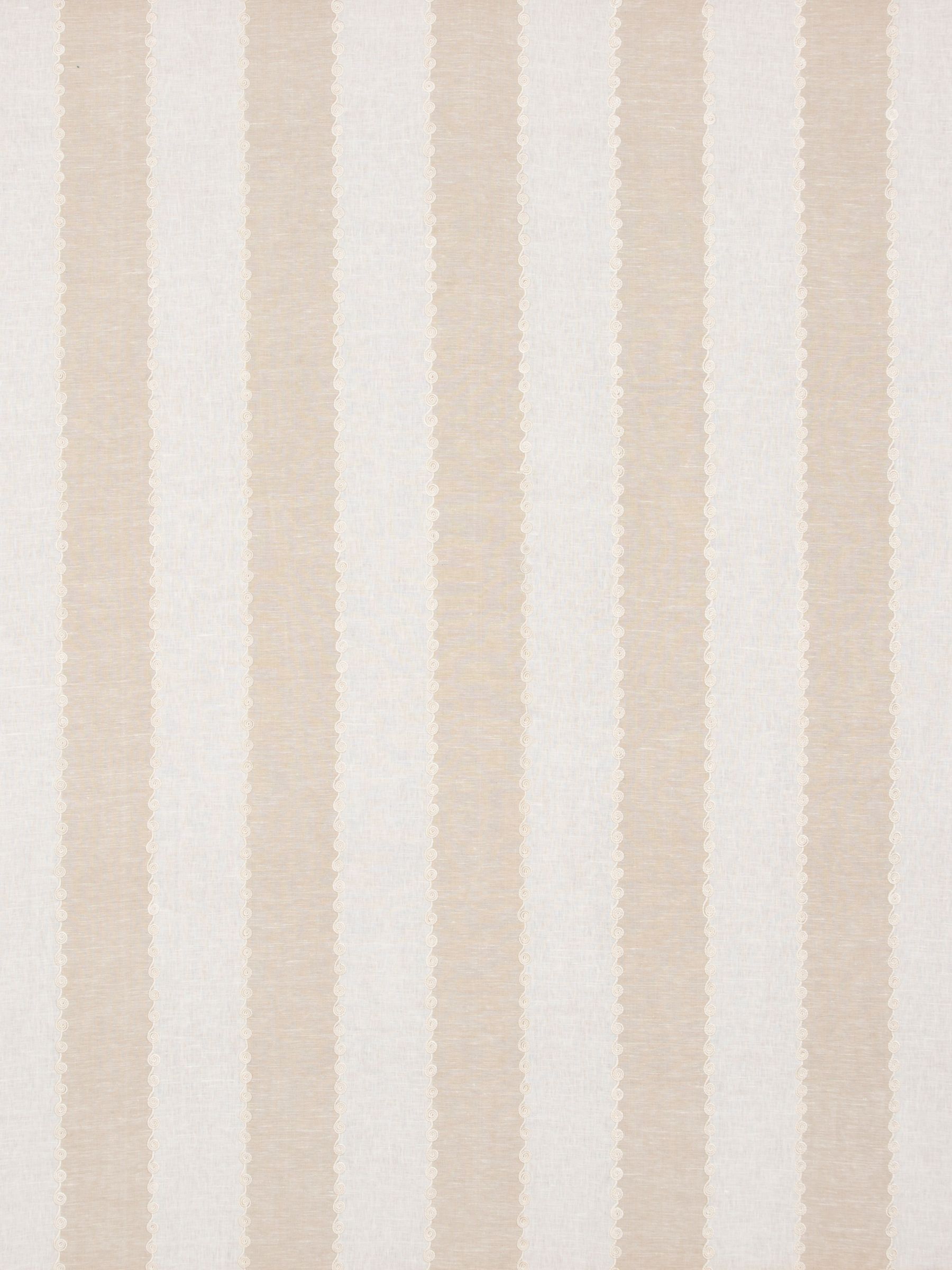 GP & J Baker Ashmore Stripe Furnishing Fabric, Parchment