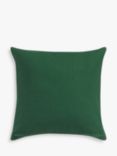 John Lewis Floral Crop Cushion, Jadeite