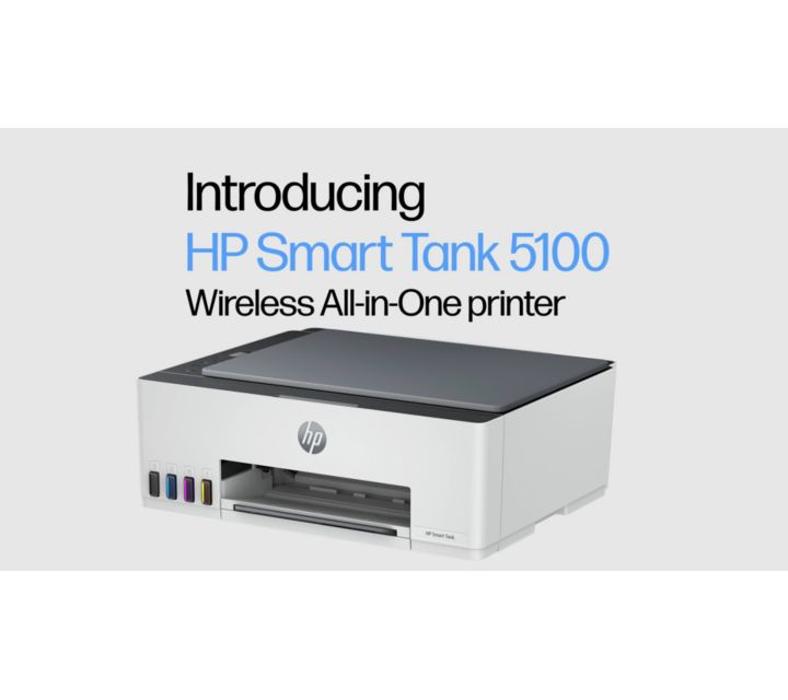 HP Smart Tank 5105 All-in-One ricaricabile/ WiFi/ Bianco