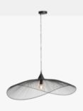 John Lewis Hiko XL Pendant Ceiling Light, Black