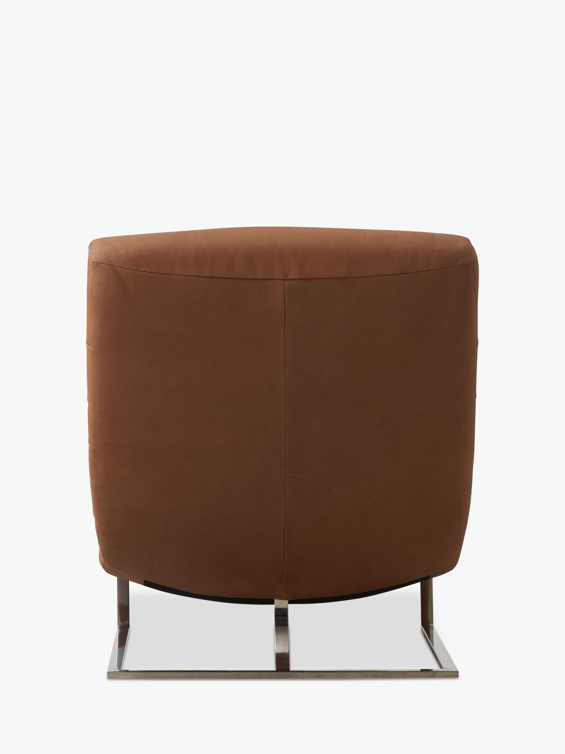 Halo Fold Leather Chair, Dark Leg, Hand Tipped Camel