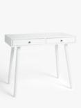 John Lewis ANYDAY Spindle Desk, White