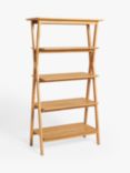 John Lewis X-Ray Shelving Unit, Oak