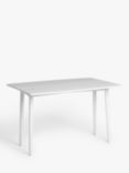 John Lewis ANYDAY Spindle 4 Seater Folding Console/Dining Table, Greige