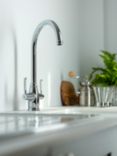 Pronteau by Abode ProTrad Swan 4-In-1 Instant Steaming Hot & Filtered Water 2 Lever Kitchen Tap