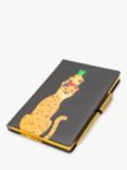 Tache Crafts A5 Leopard Notebook & Pen Set, Black/Multi