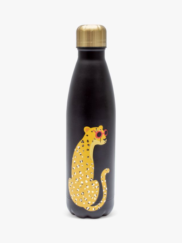 500ml Drink Bottle - Black Cheetah | MoveActive